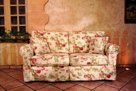 Sofa Chicago 2,5 FIX z funkcją spania tkanina 