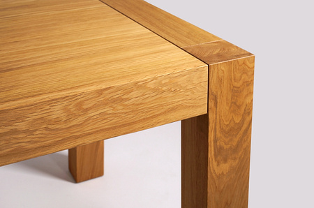 Stół BLOX 145+50 cm TOBACCO rozkładany